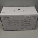 BOROHOUSE 8-Pack Glass Food Storage Containers with Tempered Lids – Borosilicate, Airtight, Oven-Safe (-4°F~950°F), BPA-Free, 4.4 & 1.6 Cup, Leak-Proof, Dishwasher Safe (Blue)