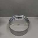 [Upgraded] Hon&Guan 8 Inch Duct Backdraft Damper, Draft Blocker One-Way Airflow Ducting Backflow Preventer Duct Draft Blocker, HVAC Inline Fan (Sliver)