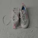 New Balance Women's Fresh Foam Velo V4 Molded Softball Shoe (5.5, White/Ultra Pink)