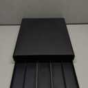 Mind Reader Single Serve Coffee Pod Drawer, 30 Pod Capacity, Countertop Organizer, 10.5"L x 12.75"W x 2.5"H, Black