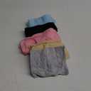 Molasus Women's Cotton Underwear High Waisted Full Coverage Ladies Panties (XX-Large, Multicolor-5pack-a2)