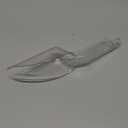 New Star Foodservice 34387 Polycarbonate Plastic Utility Ice Scoop, Clear, 6-Ounce