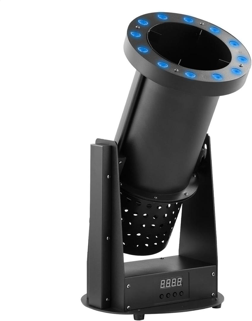 Confetti Machine, Professional Electric Confetti Machine With Wireless Remote, Professional Confetti launchers For Concerts, Parties, And Special Events (LED)