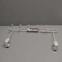 Spectrum Diversified Over the Door Coat Rack, 6-Hook, White