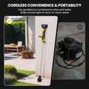 Cordless Stick Water Transfer Pump, Water Pump with 21V Battery Compatible with Makita 18V Battery,720GPH, Max Head Heicht 33 FT, Portable Utility Water Pump for Pool,Garden,Pond,Fish Tank