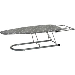Household Essentials Tabletop Ironing Board with Iron Rest and Door Hanger | Compact Folding Ironing Station for Dorm Rooms, Apartments, and Small Spaces | 36.5"x12"