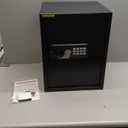 3.3 Cuft Large Fireproof Safe for Home, Home Safety Box Fireproof Waterproof with Electronic Keypad and Spare Keys, Anti-theft Digital Security Safe for Money Firearm Medicine Valuables