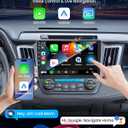 [8 Core + 64GB] Car Radio for Toyota RAV4 2013-2018: 10.1 Inch HD Touchscreen RAV4 Stereo Support Wireless Carplay Android Auto Bluetooth 5G Wi-Fi AM FM GPS SWC DSP Mirror Link Backup Camera