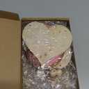 8.2 ft Easter Bunny Garland St. Patrick Day Garland Rustic Farmhouse Wooden Beads Shamrocks Banner Cute Spring Decor for Fireplace Mantel Wall(Heart,Pink)