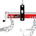 BIG RED T32100 Torin Engine Hoist Shop Crane Accessory: Steel 3 Position Engine Leveler with Adjustable Handle, 3/4 Ton (1,500 lb) Capacity, Red