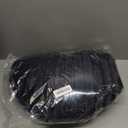 XVTRU Heart Pillows Heart Decorative Pillow Soft Fluffy Heart Shaped Navy Throw Pillows with Faux Rabbit Fur Aesthetic Room Decor Cute Pillow for Valentines Mother's Day (Large-19.6"x15.7")