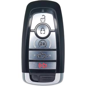 Key Fob Replacement Fit for Ford F150/F-150 2018-2022 F250/F-250/F350/F-350 2017-2022 F450/F550/F-150,Raptor 2019-2022 Bronco 2021 Smart Car Keyless Entry Remote Frequency:902Mhz