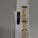 V.R.HOPE Resin Watch Band Compatible with Apple Watch Band for Women 38mm 40mm 41mm 42mm Rose Gold Fashion Lightweight Bracelet Strap for iWatch Series 11/10/9/8/7/6/5/4/3/2/1/SE3(Beige)