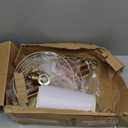 63" Wood Floor Lamp for Living Room Dimmable Standing Lamp with Remote & Foot Switch, 3 Color Temperatures Tall Lamp Mid Century Modern Floor Lamp for Bedroom Office, 9W Bulb Included, Chestnut