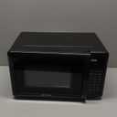 Emerson MW7302B Compact Countertop Microwave Oven with Touch Control, LED Display, 700W, 10 Power Levels, 6 Auto Menus, Glass Turntable and Child Safe Lock, 0.7 Cu., Ft. Black