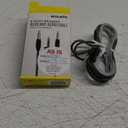 Acoustix Braided Auxiliary Audio Cable 3.5mm To 3.5mm Connector - 6 Foot
