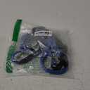 iChoue French Bulldog Harness Adjustable Padded Locked Buckle with Handle for Frenchie Pug English Boston Terrier Dogs, Blue, Medium (Medium ( 25 - 45 lbs ))