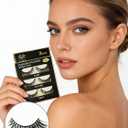 6 x False Eyelashes fake eyelasheslashes stripseasy eyelashes for beginners easy lashesB009