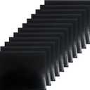 GraduationMall 8.5"x11" Smooth Padded Diploma Cover Certificate Holder Black,12-Packs
