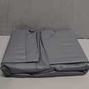 DIMAR GARDEN Single Size Air Mattress Inflatable Bed Sleeping Pad for Camping, Patterned Flocking Blue