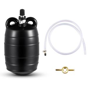 Inflatable Pipe Plug Sewer Test Plug Rubber Plumbing Test Balloon Ball for Sewage Pipeline Inspection(3 Inch,with 39.37 Plastic Extension Hose)