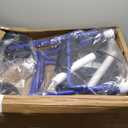 Drive Medical 795B Duet Folding Transport Wheelchair and Rollator Walker, Blue