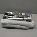 Toilet Safety Rails (300 LB)  Adjustable, Foldable Toilet Handle Frame for Elderly & Disabled Adults, Supports All Toilet Types (Dark Gray)