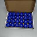 Homemory Blue Tea Lights Candles Battery Operated, 200+Hour Flameless Flickering Fake Electric LED Colored Tealights Candles for Wedding Table Decor, Theme Party, Anniversary, Proposal, 24-Pack