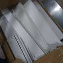 Modern White 6 Drawer Dresser - Simply Chest of Drawers for Bedroom, Closet, Living Room, Hallway, Entryway, Wood Storage Double Dresser with Smooth Metal Rails - White