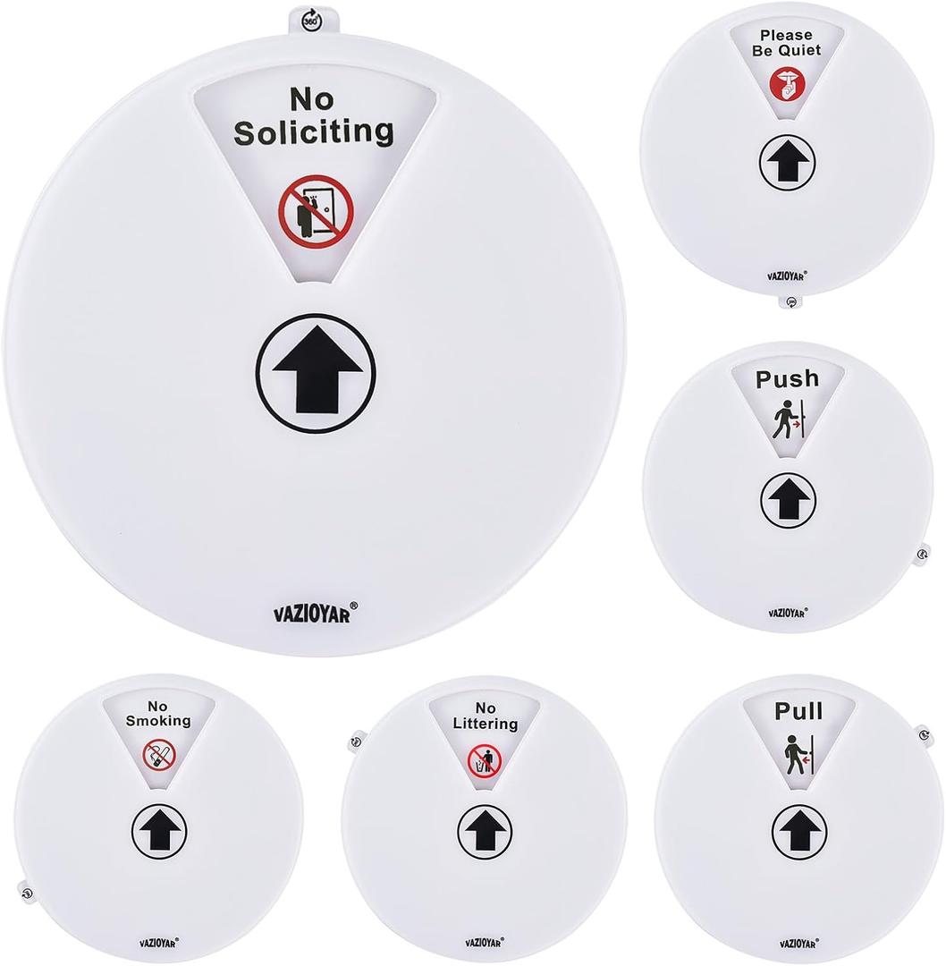 2 x No Soliciting Sign for House,Humorous No Soliciting Sign for Front Door,Humorous Anti-Salesman Door Hanger Outdoor Yard Sign for Home and Front Door,12x8 Inches Weatherproof Aluminum Sign (6 Inches)