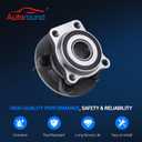 Autoround 513303 Front Wheel Bearing Hub Assembly Compatible with Subaru Forester 2009-2014, Impreza 2008-2014, WRX 2013-2014, XV Crosstrek 2013-2014, 5 Lugs w/ABS