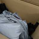 Pamo Babe Portable Crib Baby Playpen with Mattress and Carry Bag Grey