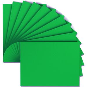 MEARCOOH Green Foam Sheets Crafts 9x12 Inch 2mm Eva Color Craft Foam Paper for Crafts Project Preschoolers Classroom Scrapbooking DIY Cosplay(10 Sheets)
