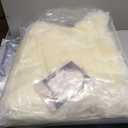 LLB Genuine Sheepskin Area Rug Wool Rug Fur Carpet Fluffy Shaggy Fur Rug for Living Room Kids Bedroom Real Sheepskin Throw Lambskin Rugs Sofa Mat Chair Seat Covers (Ivory White, 2 x 6 ft Sheepskin)