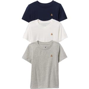 Gap Baby Boys' 3-Pack Short Sleeve Tee (Blue, Size: 18-24 Months)