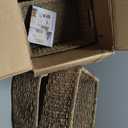 Large Wicker Basket Rectangular with Wooden Handles for Shelves, Seagrass Basket Storage, Natural Baskets for Organizing, Wicker Baskets for Storage - 3 Pack Large (Large - 14.5"x10.3"x7.5"H)