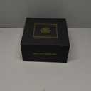 KANARS Old Fashioned Whiskey Glasses with Luxury Box - 10 Oz Rocks Barware For Scotch, Bourbon, Liquor and Cocktail Drinks - Set of 4 - Men Gift