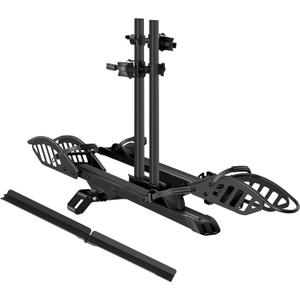 Young Electric E-Bike Rack with Ramp, Hitch 2 Bike Rack, 200 lbs Capacity Electric Bike Carrier, Foldable Platform Mount for Cars, Trucks, SUVs, Minivans, Up to 5-Inch Fat Tire for 2'' Receiver