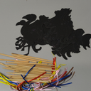 30 Pack Hanging Animal Ornaments Set, Scratch Paper Art Kit for Kids, Decorations
