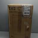 EKO Mirage-T 50 Liter / 13.2 Gallon Touchless Rectangular Motion Sensor Trash Can, Brushed Stainless Steel Finish