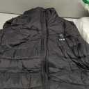 Venustas Unisex Dual-Control Heated Jacket, Water-resistant Heated Coat for Women and Men with Battery Included (Medium, Black)