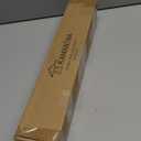 KAMANINA Black Curtain Rod 32 to 58 Inch(2.6-4.8ft), Adjustable Curtain Rods for Windows 28 to 48 Inch, 3/4 Inch Splicing Drapery Rods with Twisted Cage Finial