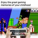 Retro 2-Pack Classic Game Controllers with 9.8-Foot Cables Nostalgic Fun for the Whole Family, Compatible with Retro Consoles & PC