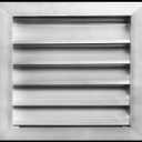 HVAC Premium 14"W x 12"H Aluminum Exterior Gable Louver Vent for Walls & Crawlspace - Weather-Resistant Air Grille with Screen Mesh - [Outer Dimensions 15.75"W x 13.75"H]