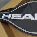 HEAD Tennis Racquet Cover Bag, Lightweight Padded Single Racket Carrying Case with Adjustable Shoulder Strap
