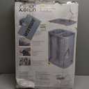 Joseph Joseph Tota 90 liter/23.8 gallon Laundry Hamper Separation Basket with lid, 2 Removable Washing Bags with Handles - Gray