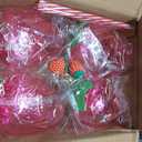 Ciieeo Strawberry Plastic Cups with Straws 8 Pcs Kids Drinking Cups for Summer Parties and Birthday Events 4.72X3.93X7.48In Fashionable Fruit Straw Cups
