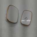 Wireless Doorbell, 1,000ft Range Loud Enough with 5Volume Levels and Mute Mode Door Chimes LED Flashing (2-White)