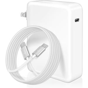 140W Charger for Mac Book Pro 16 14 inch,MacBook Air 15 13inch 2023 2022 2021,M1/M2/M3,MacBook Air/Pro, Include 6.6ft/2m USB C to USB C Charging Cable
