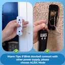 Wireless Doorbell Chime Extender for Home - Digital Door Bells Compatible with Blink Video Doorbell (1st & 2nd Gen)/Google Nest Doorbell (Wired, 2nd & 3rd Gen) / Wired Doorbell Chime